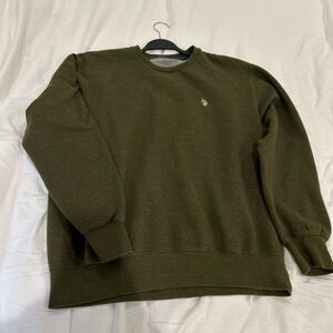 Ralph Lauren Olive Green Crewneck Sweater
